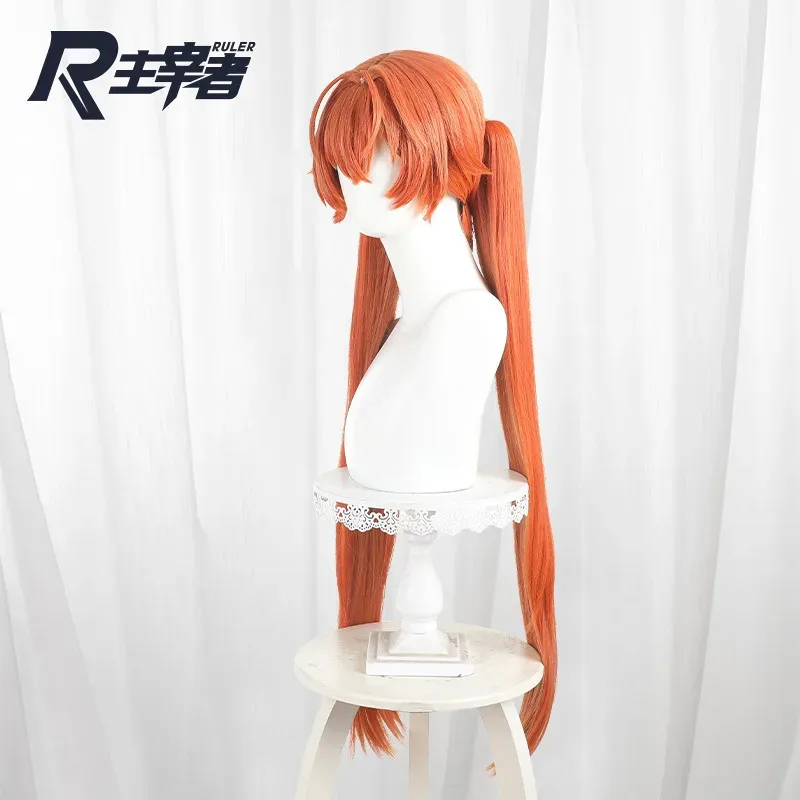 

2025 aaa Game Zenless Zone Zero Orphie, парик для косплея, оранжевые длинные волосы, Obol Squad Festival, аксессуары для вечеринки на Хэллоуин, реквизит для женщин