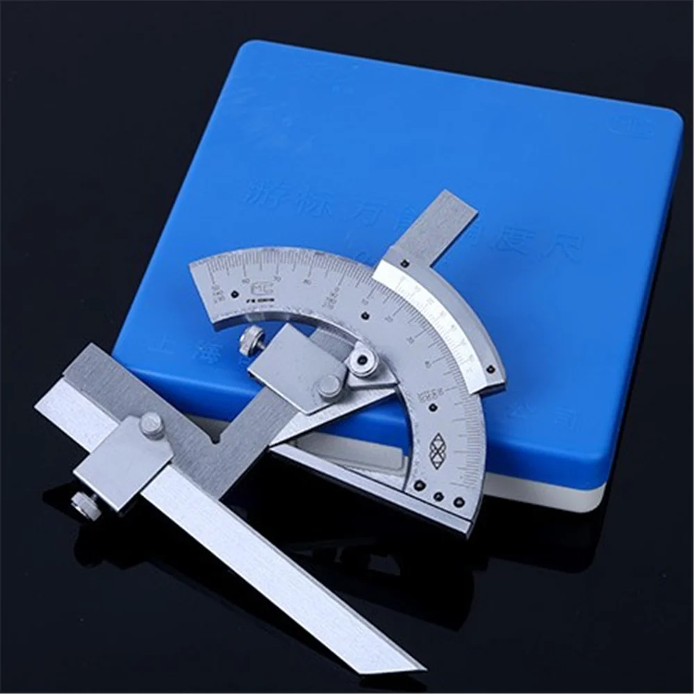 Universal Bevel Protractor 0-320 degree Precision Angle Measuring Ruler Tools