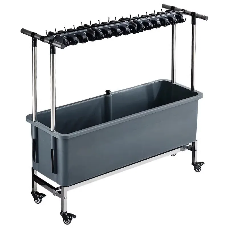 Factory Direct 2026 Mobile mop pool Household balcony Washing mop Floor-to-ceiling toilet Pool Mop ool Commercial storage drain