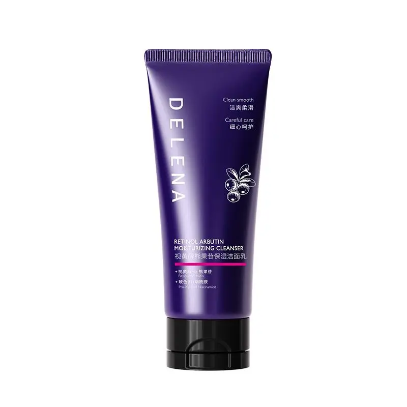 Retinol Alpha-Arbutin Face Cleanser Oil Control Deep Pore Blackhead Purifying Acne Control Brighten Anti-Dull Hydrate Non-Tight