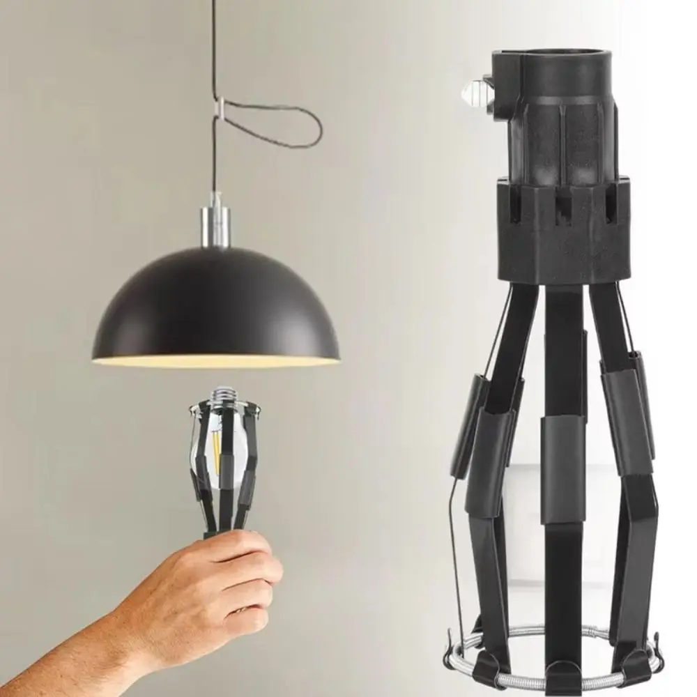 แผ่นกันลื่นสำหรับเปลี่ยนหลอดไฟ ดีไซน์ห่วงสปริงแบบมืออาชีพ ช่วยประหยัดแรง ใช้ได้กับหลอดไฟทุกประเภท