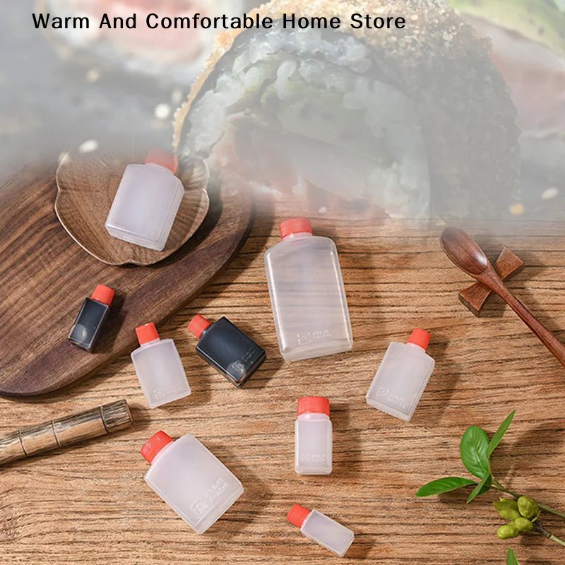 【SE】10PCS 15/30M Sauce Bottle Sushi Tool Condiment Mustard Dispenser Sauce Vinegar Oil Ketchup Gravy Cruet Kitchen Gadgets