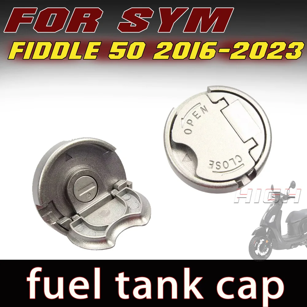 Gas Fuel Cap Petrol Tank Cap Replacement Parts For SYM FIDDLE 50 2016-2023