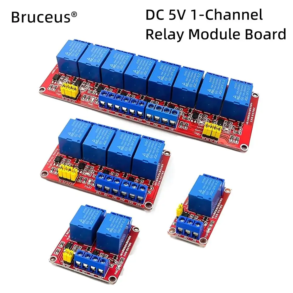 

1-Channel 5V 12V 24V Relay Board Shield With Optocoupler Module Support High and Low Level Trigger for Arduino