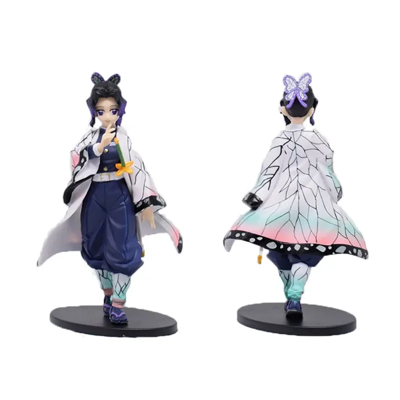 Anime Demon Slayer Figure Kamado Tanjirou Nezuko Action Figures PVC Model Toys Zenitsu Figurine Inosuke Kimetsu No Yaiba Figura