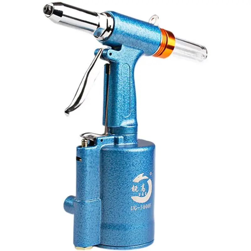 Professional Pneumatic Blind Rivet Gun Heavy Duty Air Hydraulic Riveter Pneumatic Riveting Gun Rivet Tool Riveter Gun