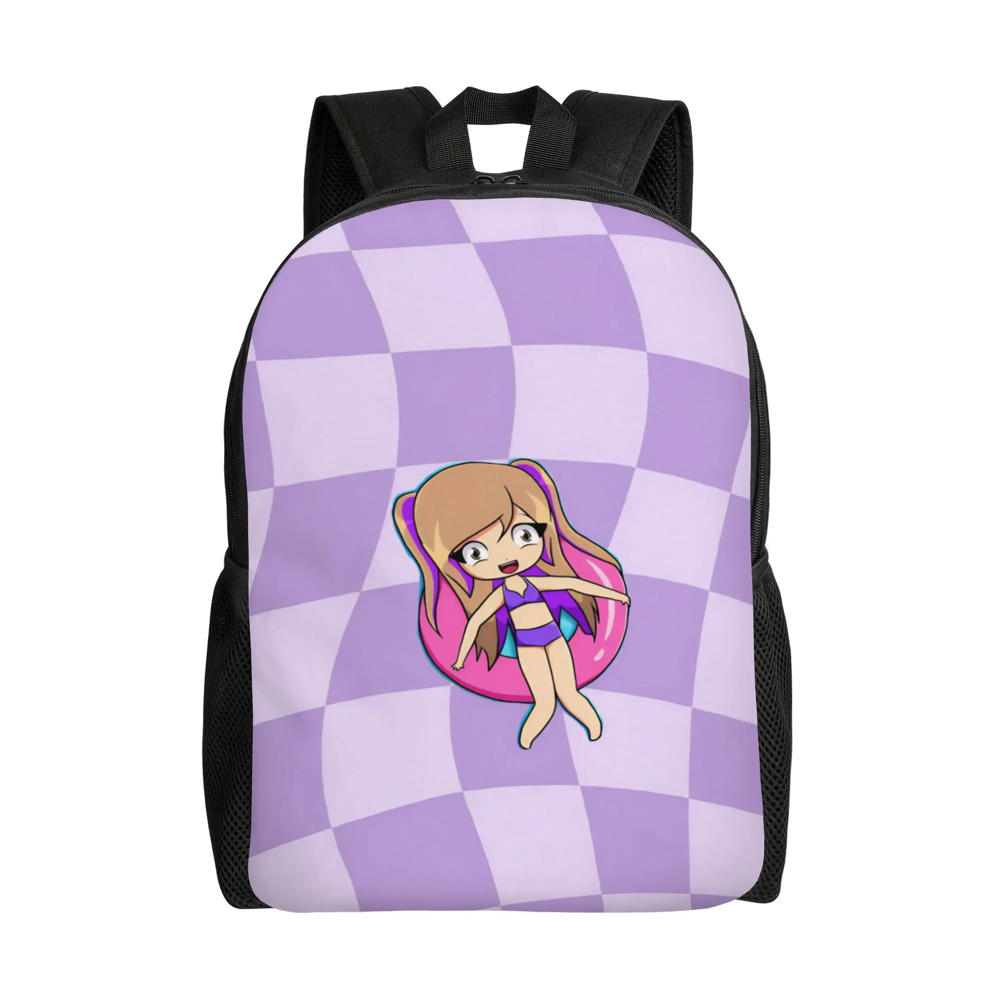Dense Real Mix Collage Lyna Vallejos  Backpack for Girls Boys Boys Girls Girls Boys  Backpacks Kawaii  School Bag