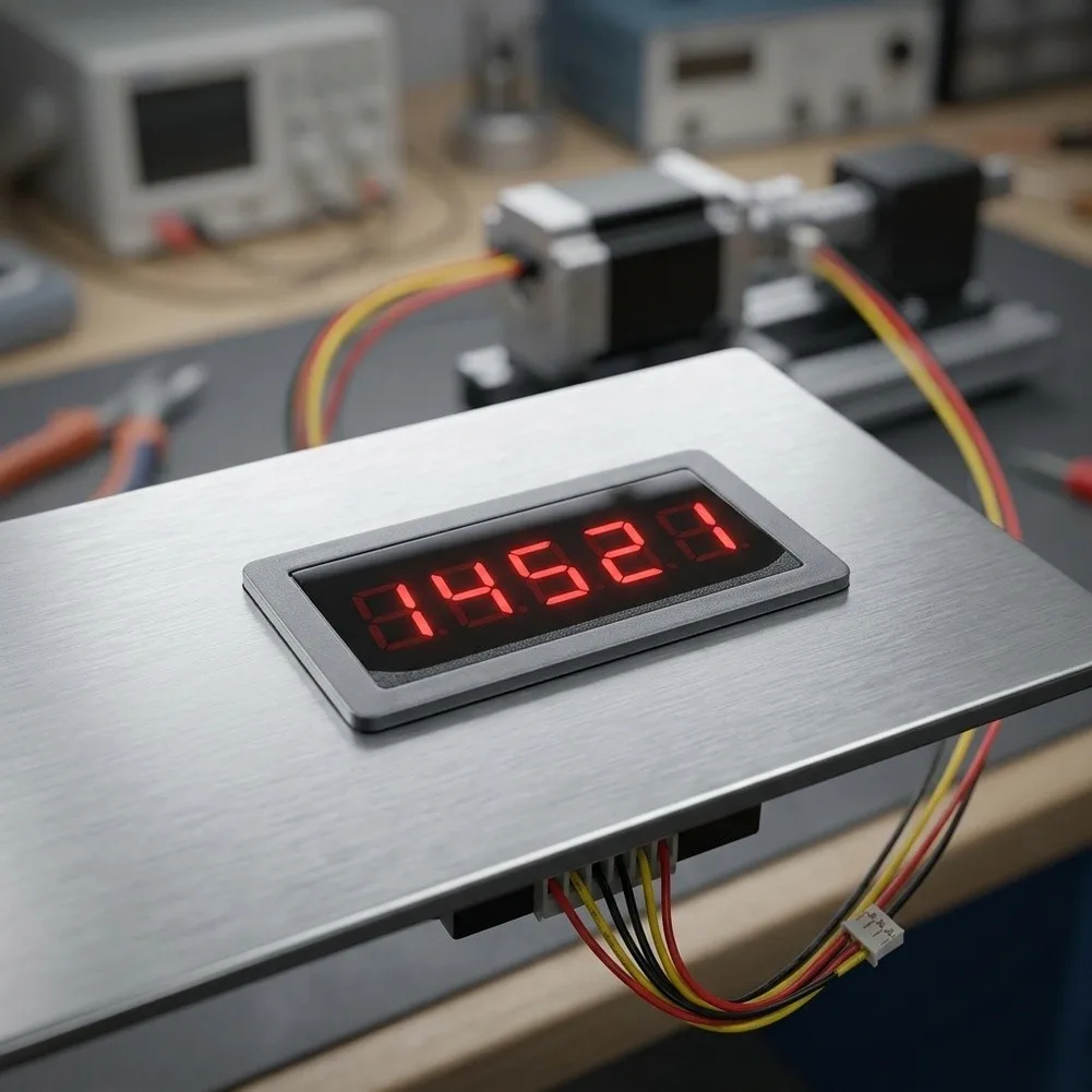 5-Digit LED Digital Frequency Meter Speedometer Tachometer Digital Brushless Motor Tachometer For Brushless Motor Measurements