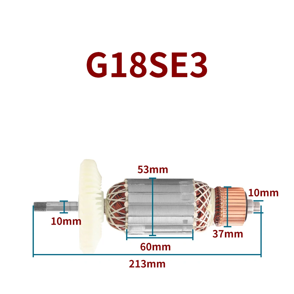 

220-240v armature for Hitachi G18SE3 angle grinder rotor anchor stator coil motor power tool accessories replacement