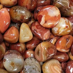 Bulk Lots Madagascar Natural Smooth Agate Stone Healing Crystal Carnelian Geode Mineral Specimen Flower Pot Courtyard Decor