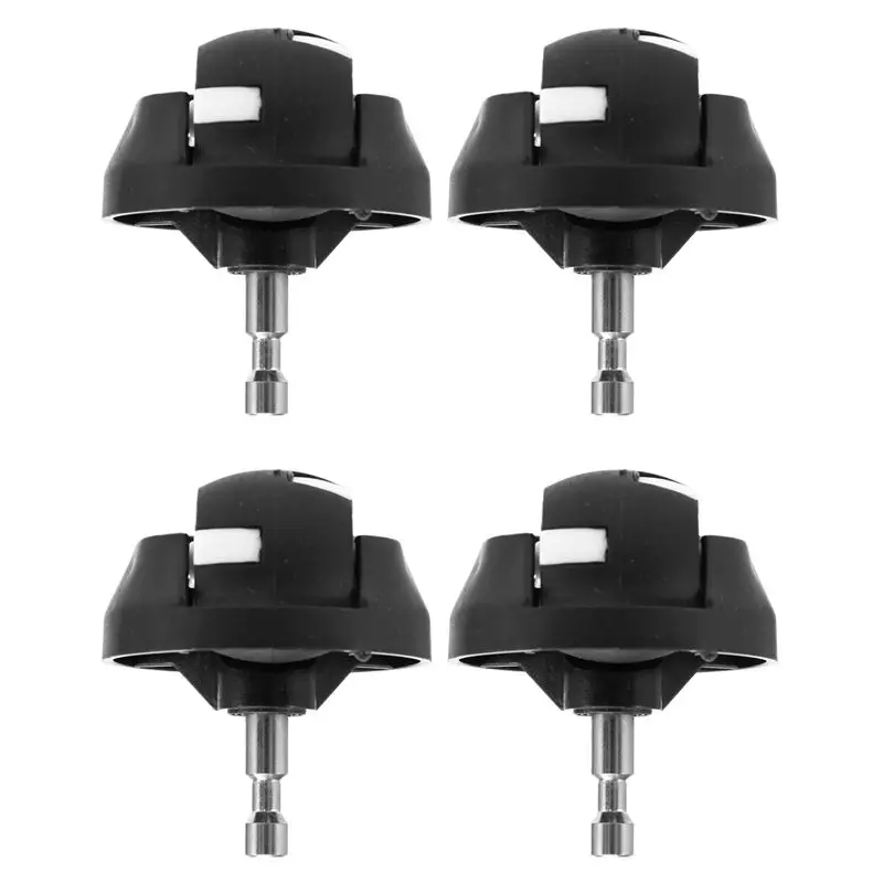 

ABWZ-4Pcs Wheel Replacement Accessories For Chuwi Ilife A4 A4S A40 Robot Vacuum Cleaner