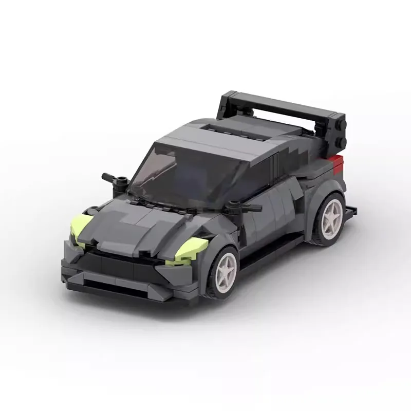 MOC Forded Focus RS RX Speed Champions décennie s de construction de voitures de sport, ensemble de briques, jouets pour enfants, cadeaux pour garçons et filles