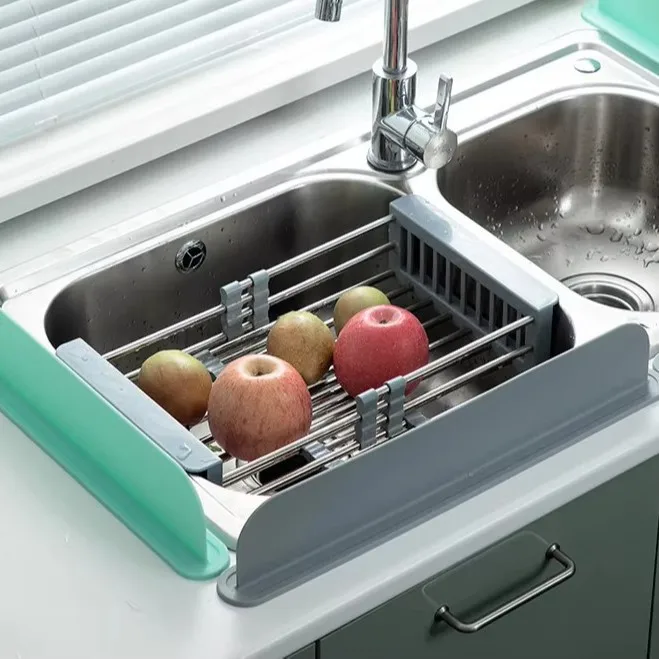 Silicone Sink Splash Guard Countertop Water Blocking Board for Kitchens Bathrooms Partition Washing Splashback Drainage Tool