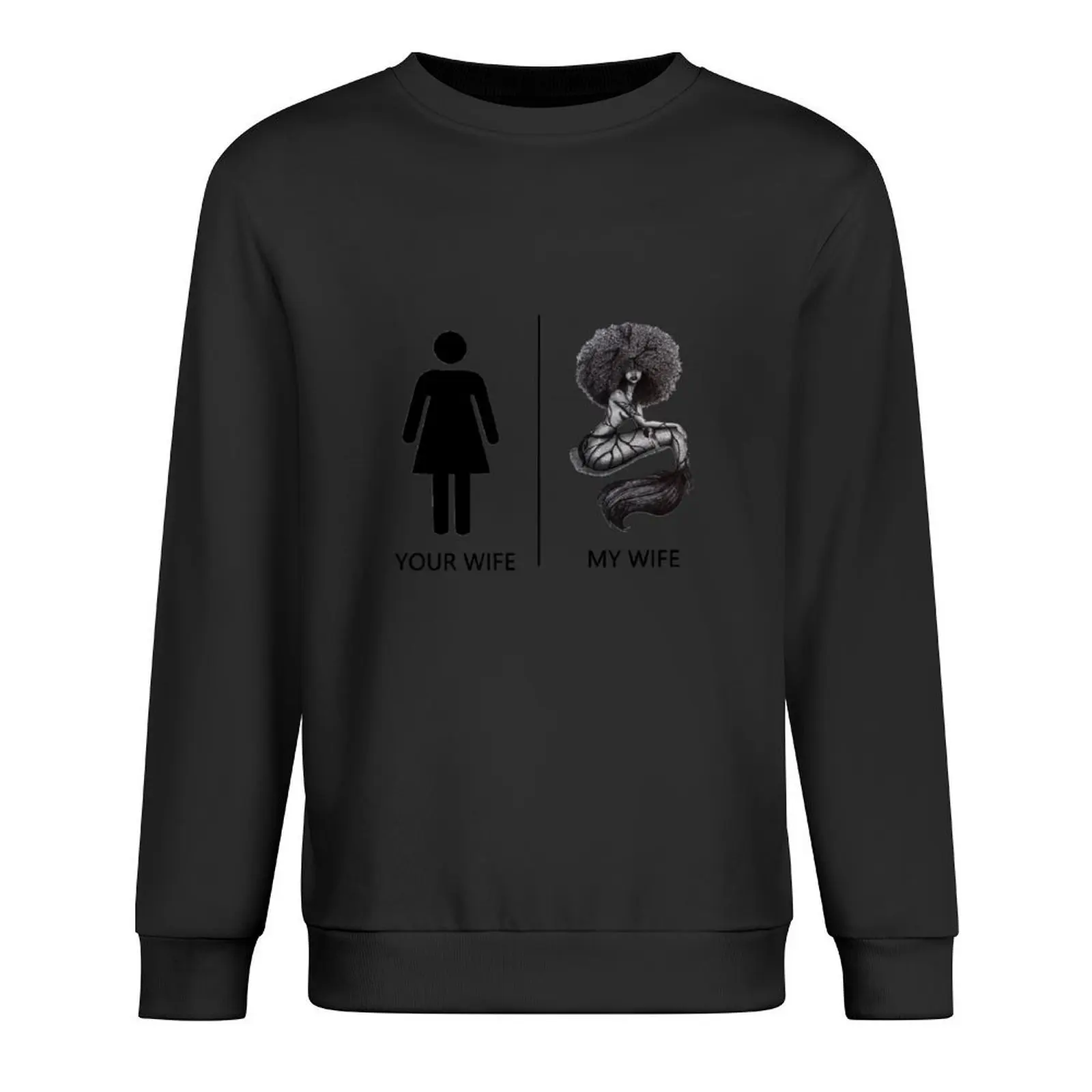 

Yours and Mine Pullover aesthetic clothing men clothes clothes for men male clothes graphic sweatshirts