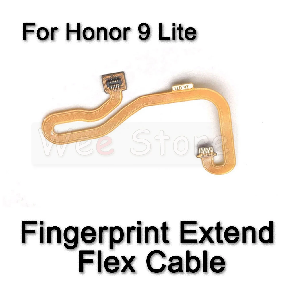 AiinAnt Back Home Button Key Connection Touch ID Fingerprint Sensor Flex Cable For Huawei Honor 9 9i 9X Lite Phone Parts