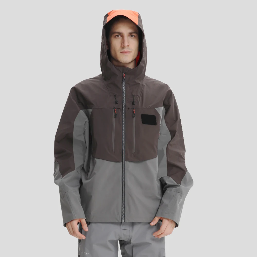 Imagem -02 - Cabolsa de Pesca Respirável Impermeável Masculino Outwear Seafaring com Capuz Wader