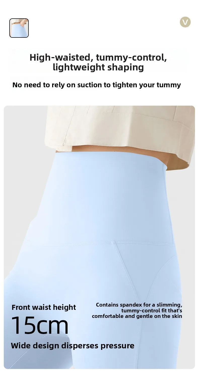 Women Bootcut Shark Yoga Flare Pants With Back Waist Pocket Fitness Workout Leggings Casual Sports Long Pants High Waist Trouser
