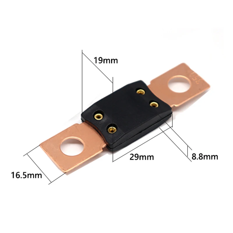 【1PCS】ANM-H3 32V MEGA Fuse Block ANL Bolt-on Blade Fuse Holder Flat Type Fuse For Car Boat Motorcycle 30A 40A 50A【30A-500A】