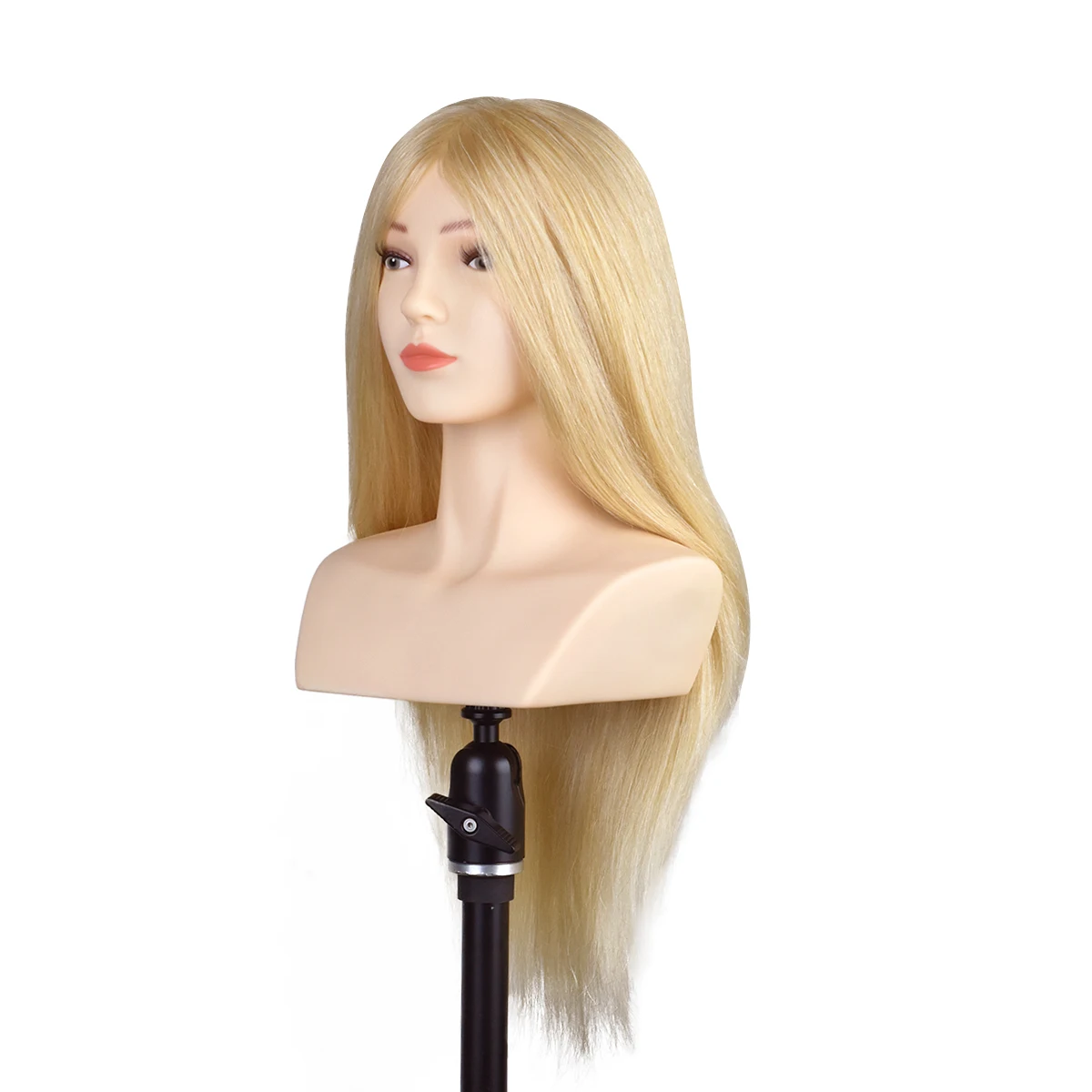 【Champion Series】20 inches light blonde hair competition head