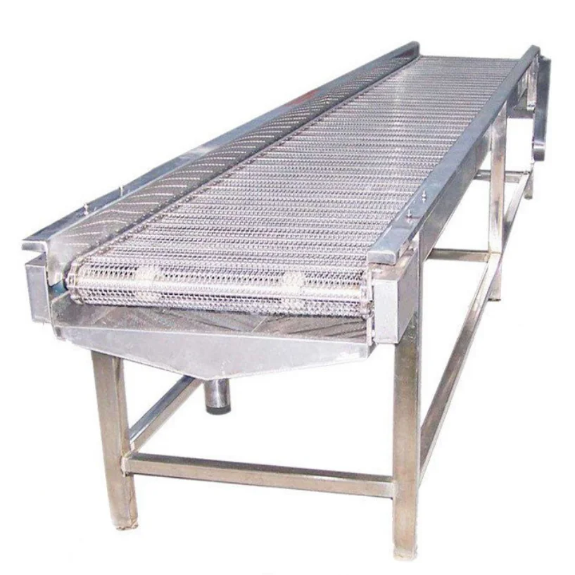 304 Steel Wire Mesh Belt Conveyor Anti-static Heat-resistant Conveyor Electric Conveying Equipment Conveyor Fpr Heating Workshop