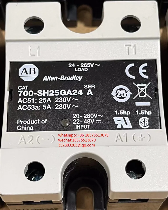 

For Allen Bradley 700-SH25GA24 Solid State Relay New 1 Piece