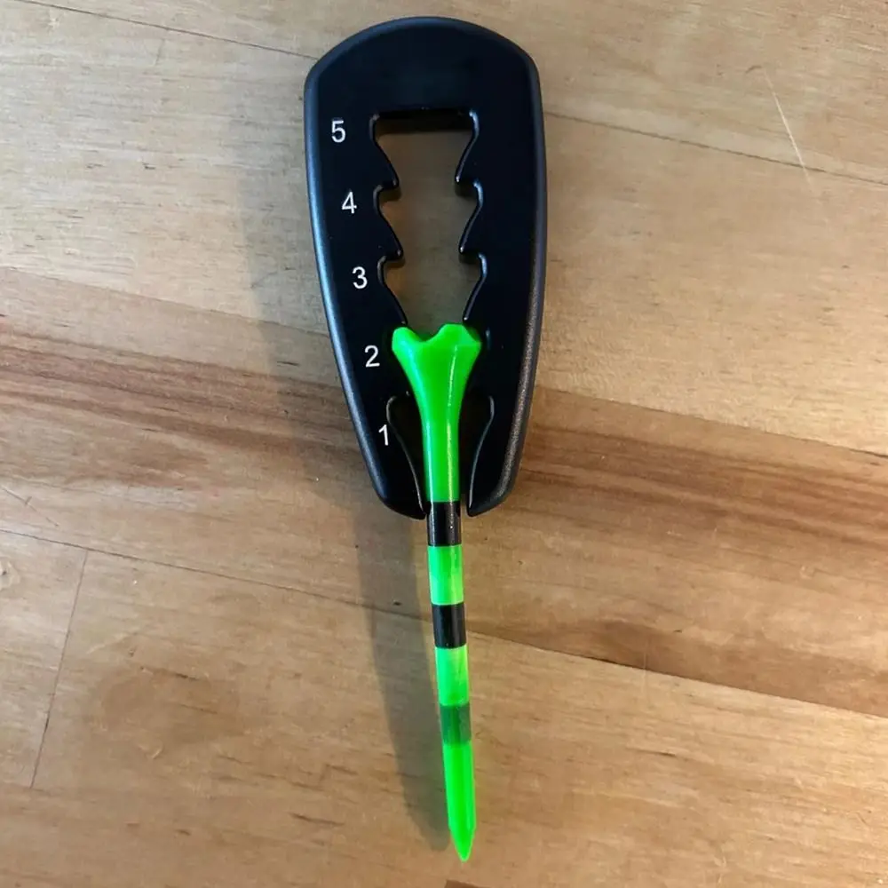 

Портативный съемник инструментов для гольфа, прочный съемник глубины футболки для гольфа, пластиковый прецизионный подъемник для футболки для гольфа, инструменты для занятий гольфом