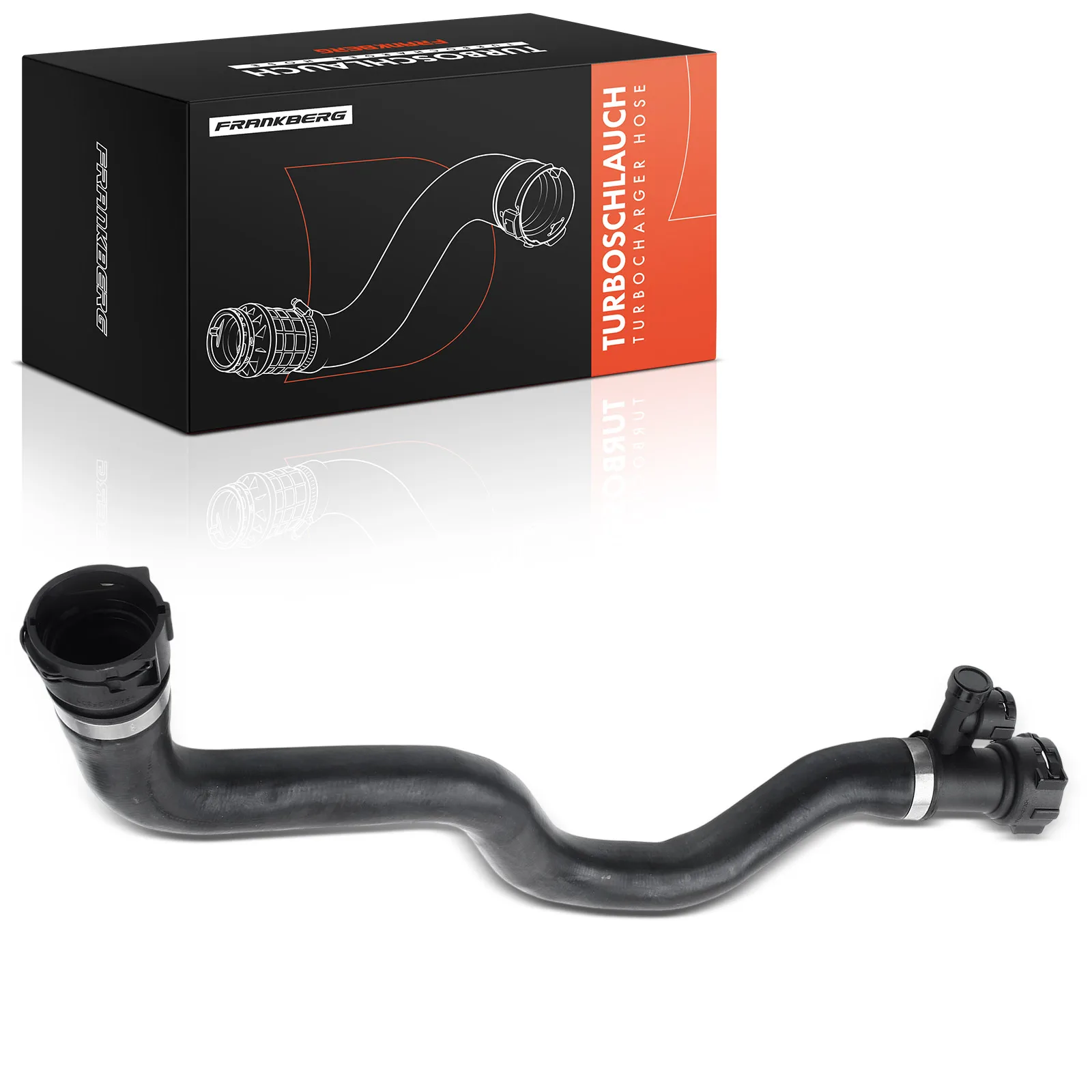 Frankberg 1x Radiatorslang Turbo Slang Laadkoeler voor BMW X5 E53 2.9L 2001-2003 11532248057