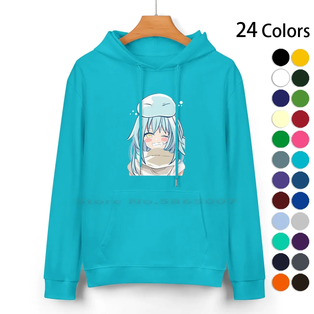 Rimuru Tempest Pure Cotton Hoodie Sweater 24 Colors Rimuru Tempest Mikami Satoru Veldora Tempest Rigurd Gobta Manga Anime