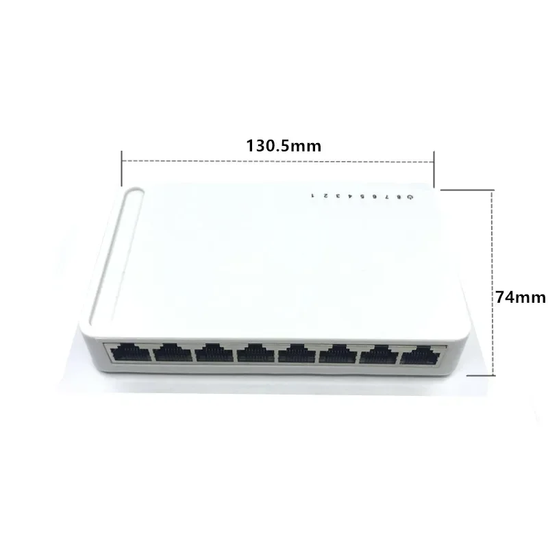 OEM ใหม่ 8 พอร์ต Gigabit Switch Desktop RJ45 Ethernet Switch 10/100/1000mbps Lan Hub switch 8 portas