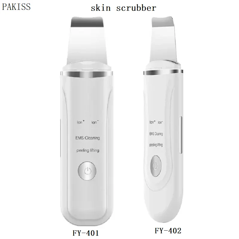 PAKISS-Épurateur de peau pour le visage, spatule, dissolvant de points noirs, nettoyeur de pores, grattoir, nettoyage en profondeur, 4 modes FY-401-402