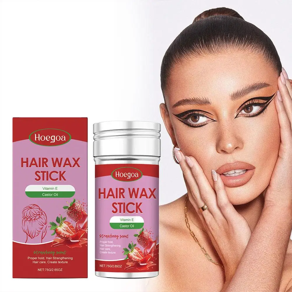 

Воск для волос со вкусом клубники, профессиональный воск для волос, гель-крем, нежирный стиль, восковая палочка для мужчин и женщин, сломанный ха C0T8