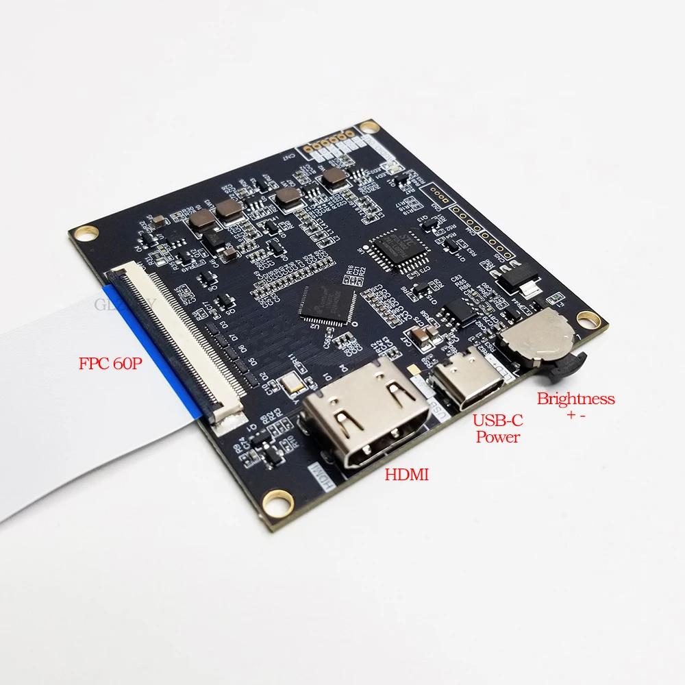 LS055R1SX04 5.5 inch Sharp 2K Screen 1440x2560 MIPI 50Pin LCD HDMI Driver Board HDMI to MIPI For 3D Printer Handheld Device Kit