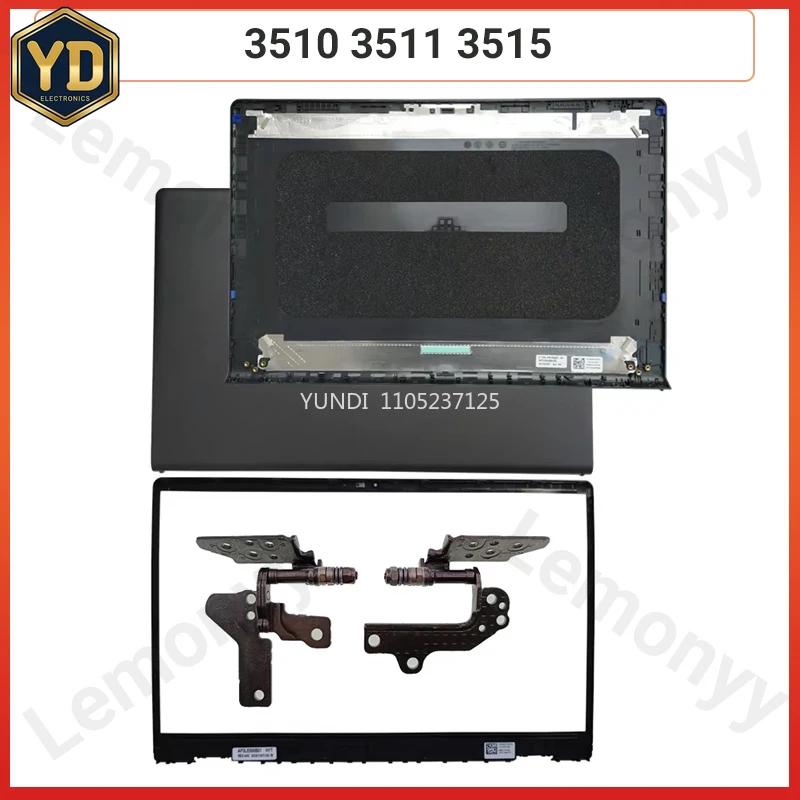 YD nuevo para Inspiron 15 3510 3511 3515 0WPN8 cubierta superior LCD para portátil contraportada 0T4MT1 DDM9D/bisel frontal 09WC73