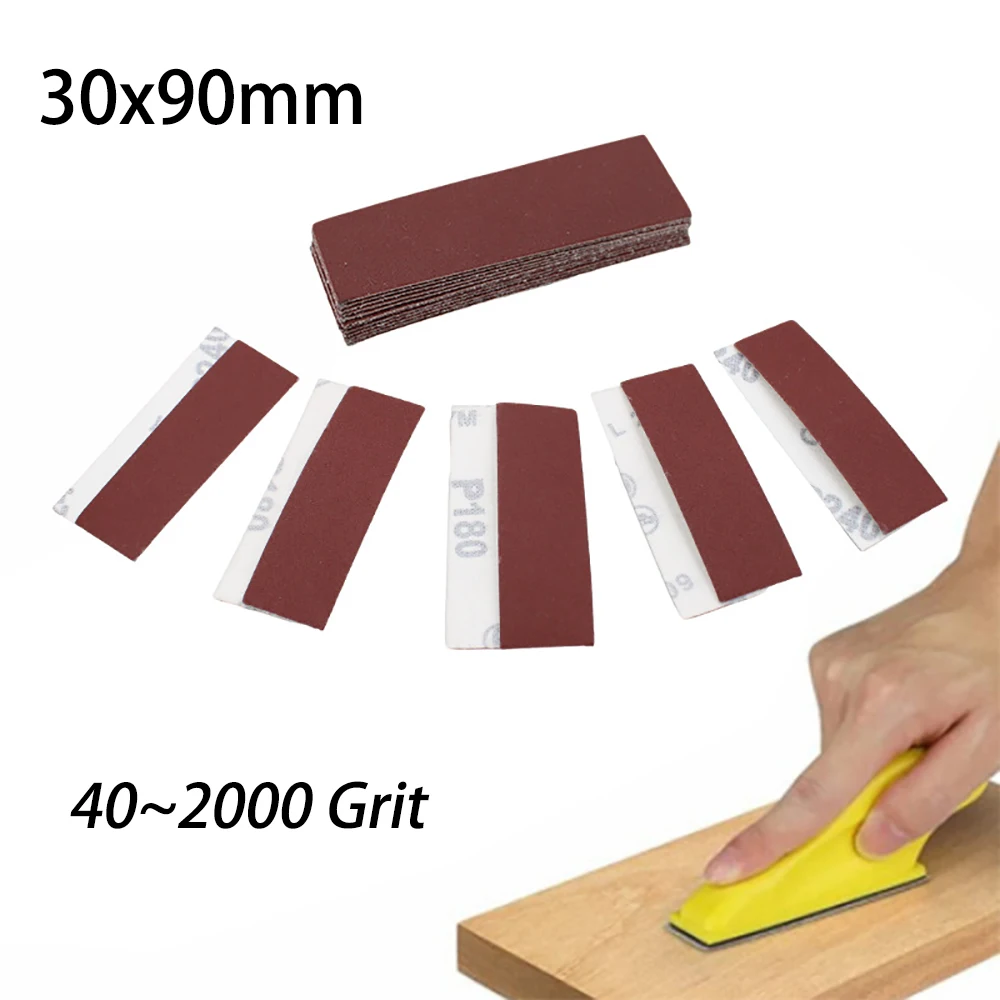 

15-71pcs DIY Hand Sandpaper Mini Sander Kit Loop Sander Paper Assorted 40-2000 Grit Wet Dry Hook Loop Sandpaper For Wood Project