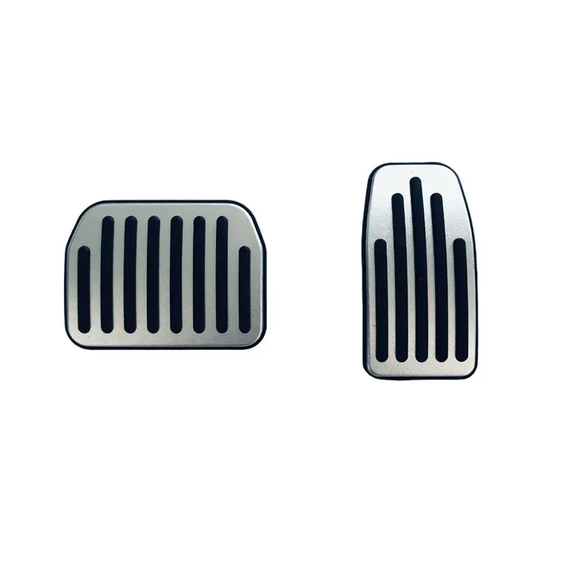 2Pcs Silver