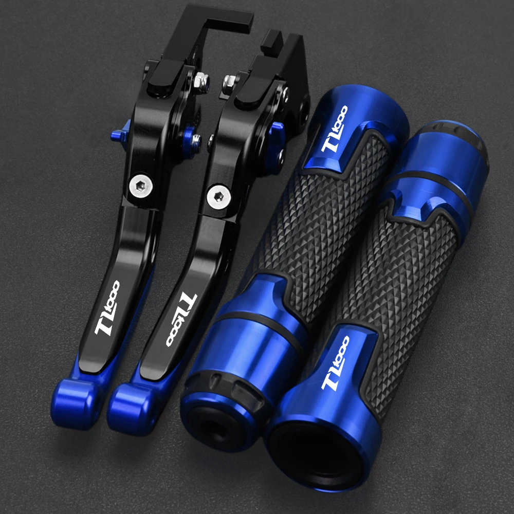 Motorcycle Folding Adjustable Brake Clutch Levers Handlebar grips For Suzuki TL1000/S TL1000S TL 1000 S 2001 2000 1999 1998 1997 2