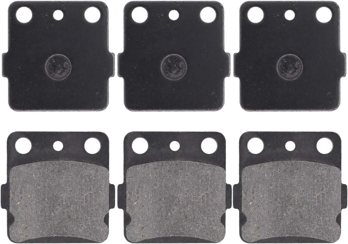 Front & Rear Brake Pads For Sportrax 300EX 400EX TRX250X TRX400X ATC 250R 200X For Yamaha Raptor 350 660