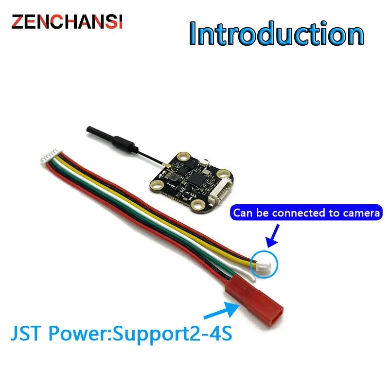 5.8G 48CH Long Range Transmitter VTX FPV 100mW/200mW/400mW/1000mW Switchable Transmitter Lancher Support Smart Audio