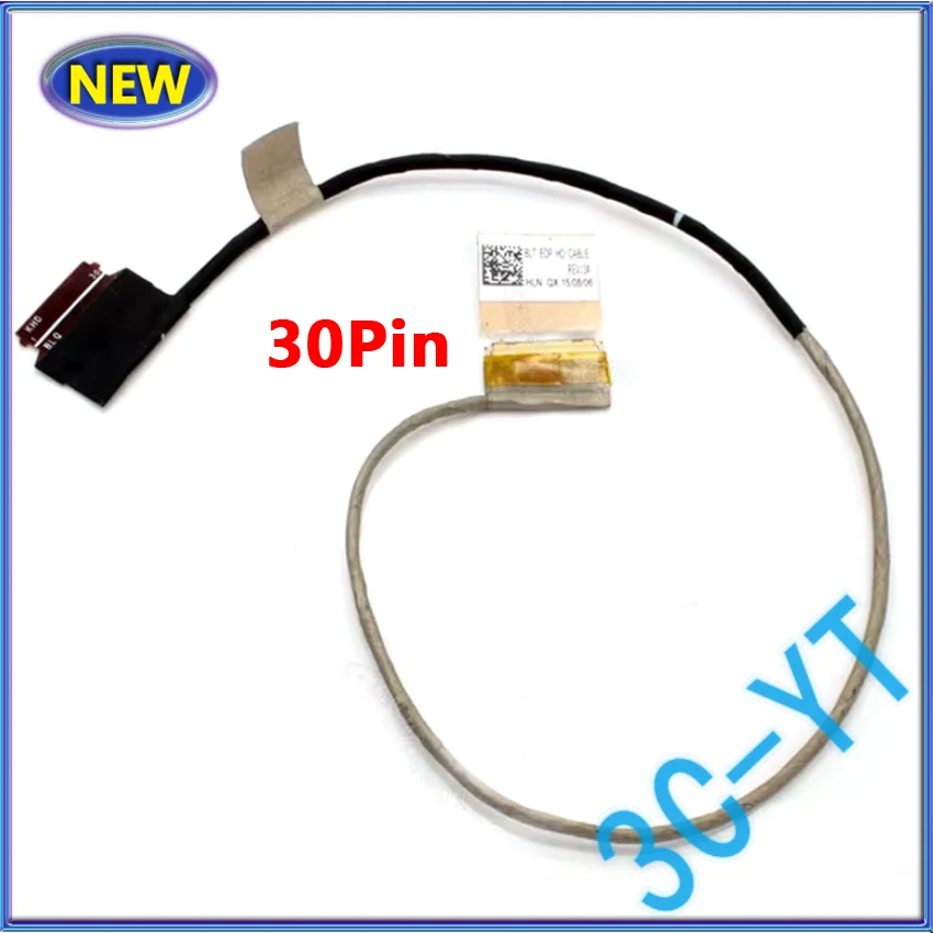1PCS NEW LCD LVDS Video Cable Screen cable 30pin For Toshiba Satellite L50-C L50D-C C55D-C P55T-C S55-C