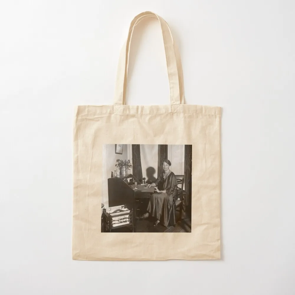 Eleanor Roosevelt At Her Desk - Circa 1933 Tote Bag