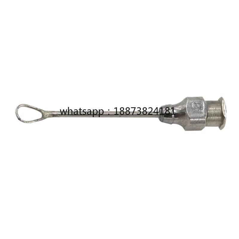 Premium Ophthalmic Irrigation lachrymal Heart-Shaped Crystal Wire Loop Microsurgical  fast shipping