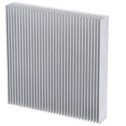 알루미늄 합금 방열판 고전력 냉각 열 분산 부품 90x90x15MM 방열판