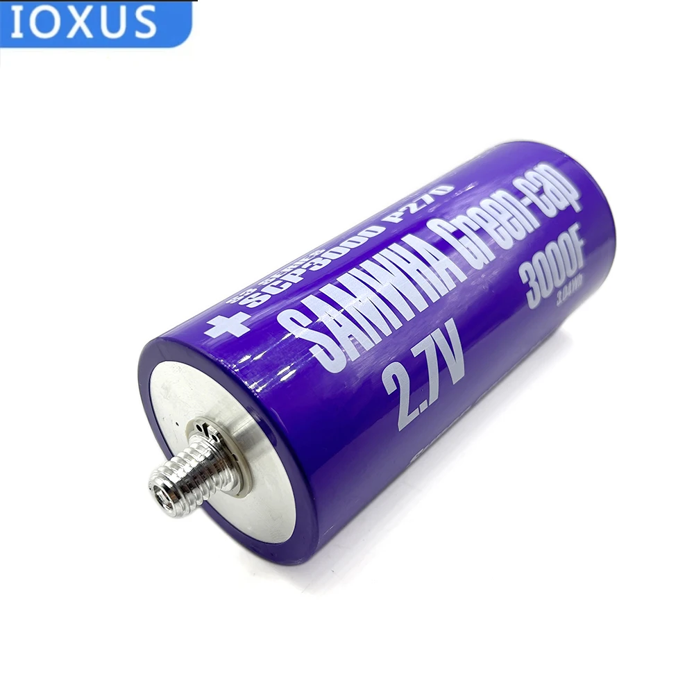1PCS SAMWHA Green-Cap 2.7V3000F Supercapacitor Large Capacity Can Be Used To 16V500F Ultracapacitor Automotive Rectifier Module
