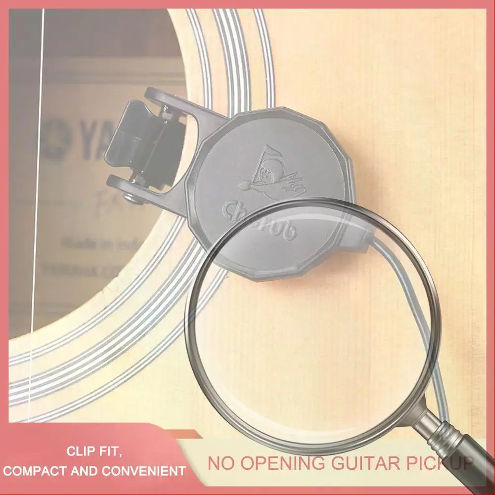 

WCP-60G звукосниматели для классической гитары, профессиональные 2,5 м, зажим для кабеля, звукосниматель для гитары, аксессуары для музыкальных инструментов