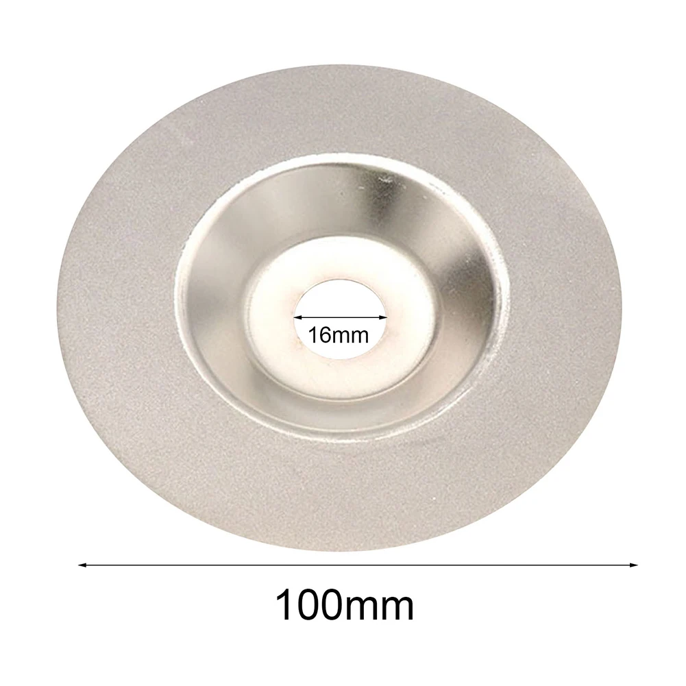 Diamant-Schleifscheibe, 100 mm Länge, Schmirgelmaterial für Haltbarkeit für Glaswerkzeuge, hochelastische Winkelschleiferklinge