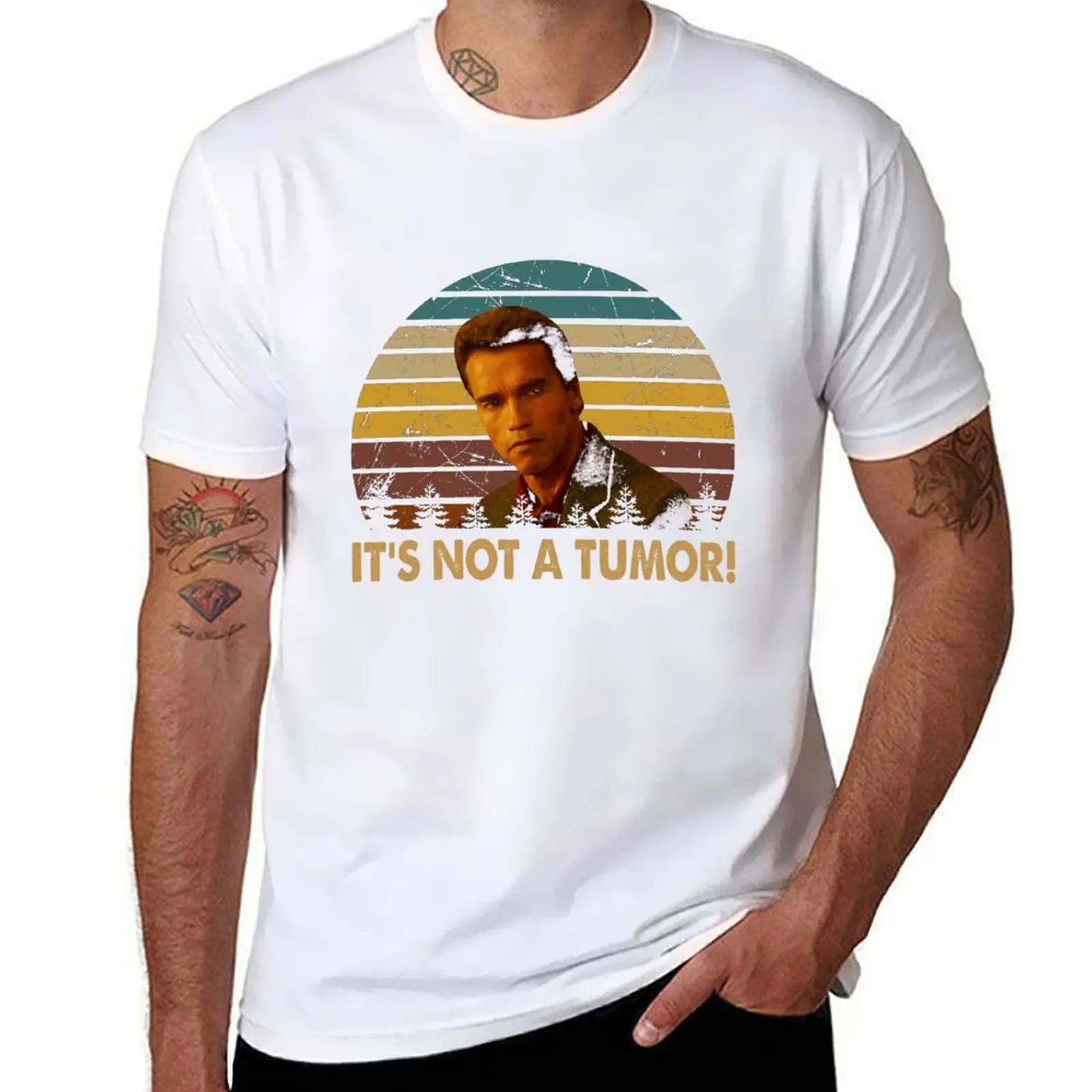 

It's not a tumor character poster T-Shirt Christmas Theme Tee Top