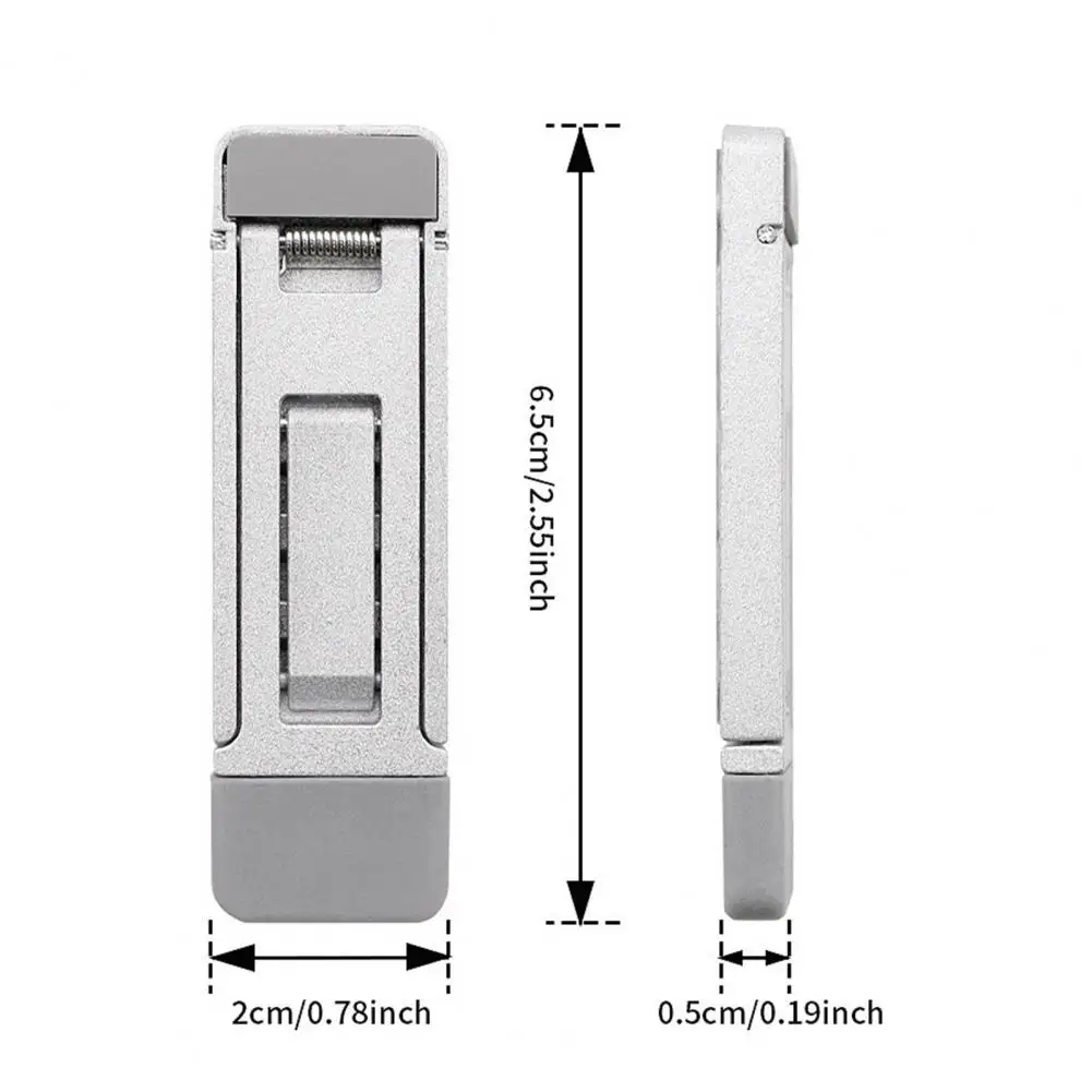 Suporte para computador portátil com design antiderrapante, 3 opções de ajuste de altura, suporte compacto para notebooks e computadores