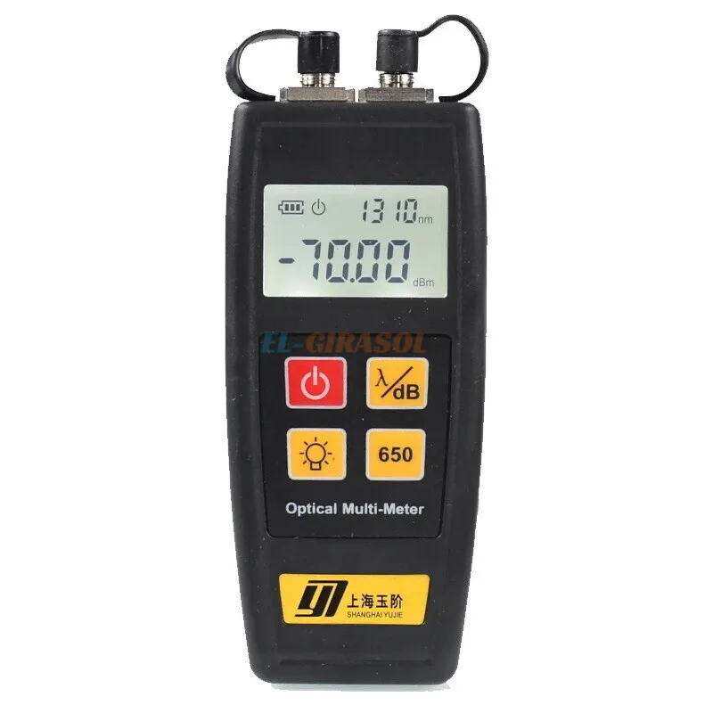 Fiber Optical Power Meter YJ-550A Or YJ-550C Mini OPM Multi-Meter With Visual Fault Locator VFL 10mw FTTH