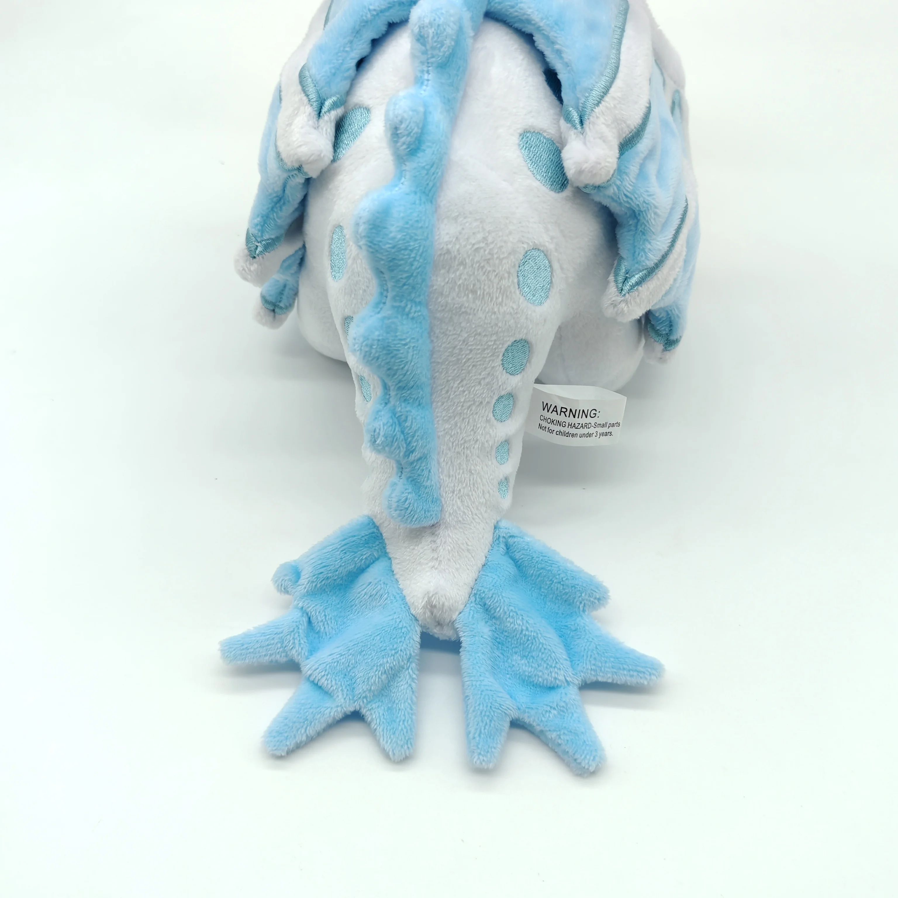 Wings of Fire Plush Dragon Toys Soft Stuffed Animal Cute Big Eyes White Companion Decorate Special Gift for Kids Boys and Girls