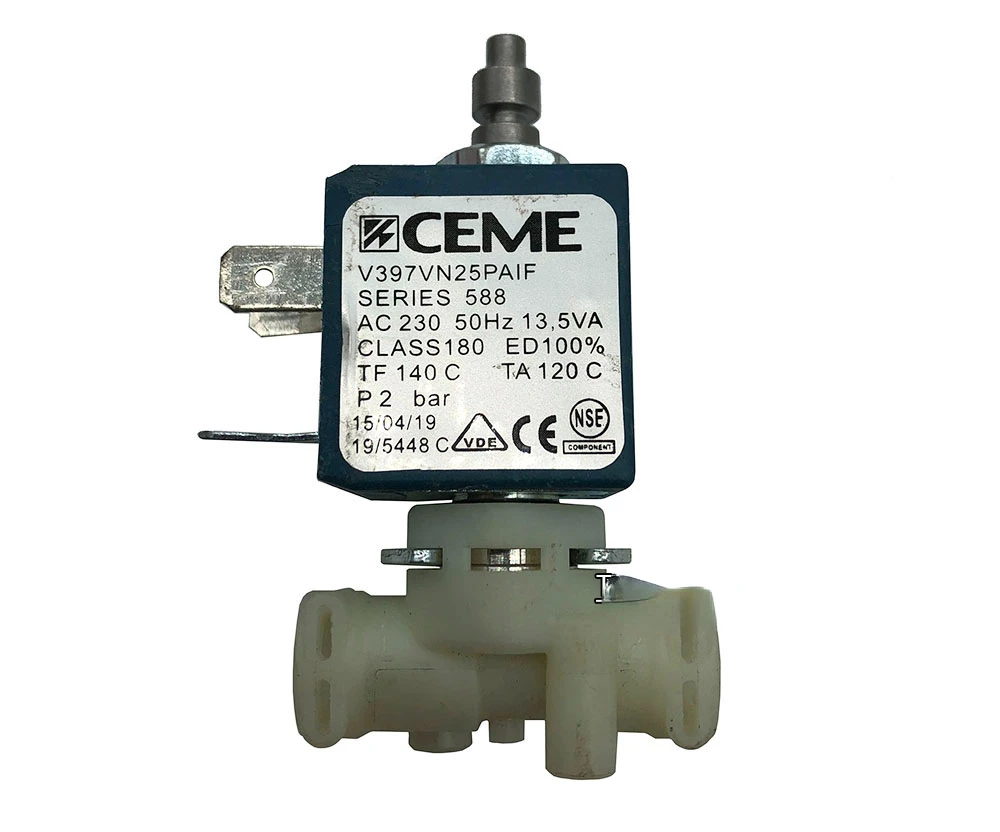 

Запчасти для кофеварки серия 588 V397VN25PAIF 13.5VA CEME V397 электромагнитный клапан для пароочистителя кофемашины